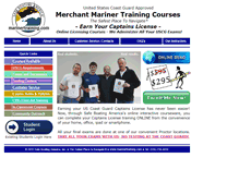 Tablet Screenshot of marinertraining.com